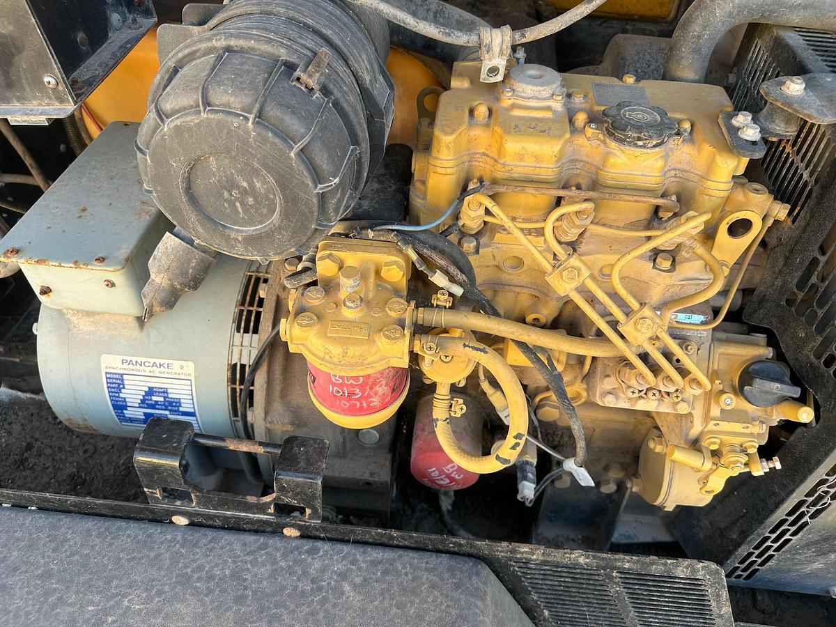 Used Allmand NightPro NL8 8kw Light Plant with CAT Engine