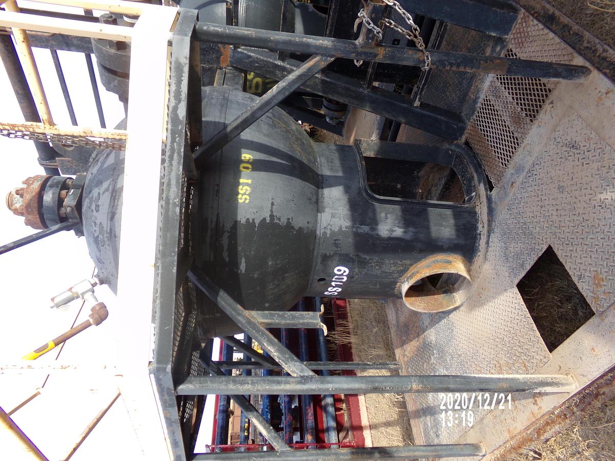 Used 2011 1 M3 5000 PSI Skid Mounted Sand Separator