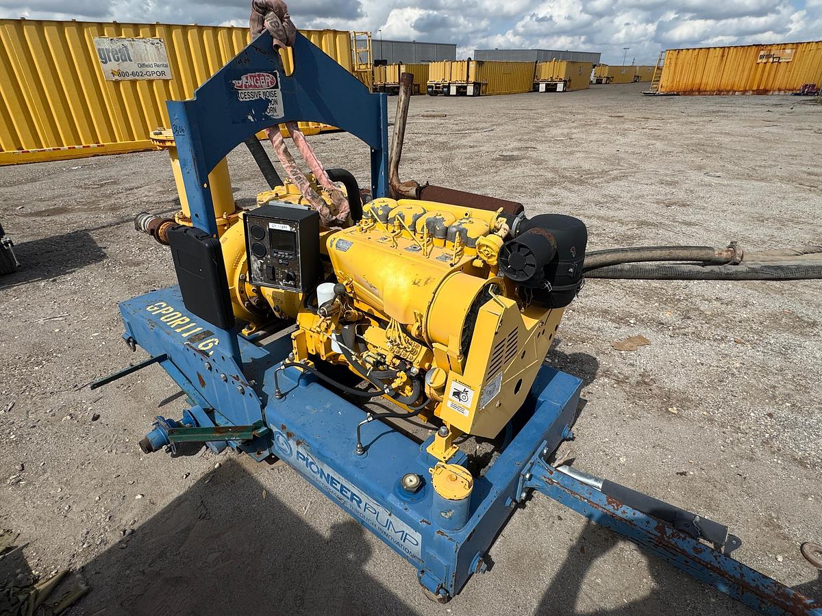 Used Pioneer Transfer Pump with Deutz Diesel Engine