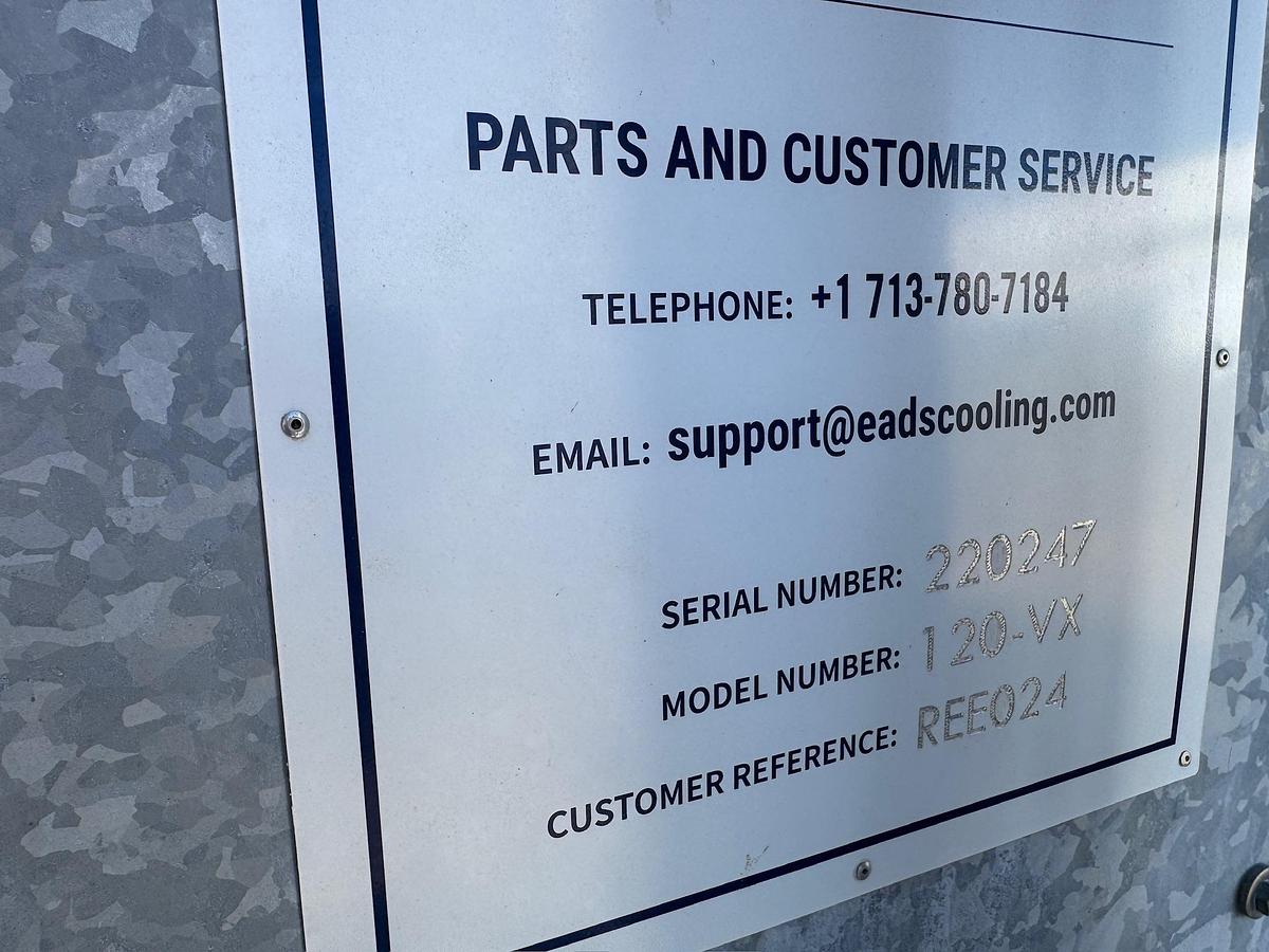 Used 2022 EADS 120-VX Air-Cooled Heat Exchanger (Fin-Fan / Gas Aftercooler)