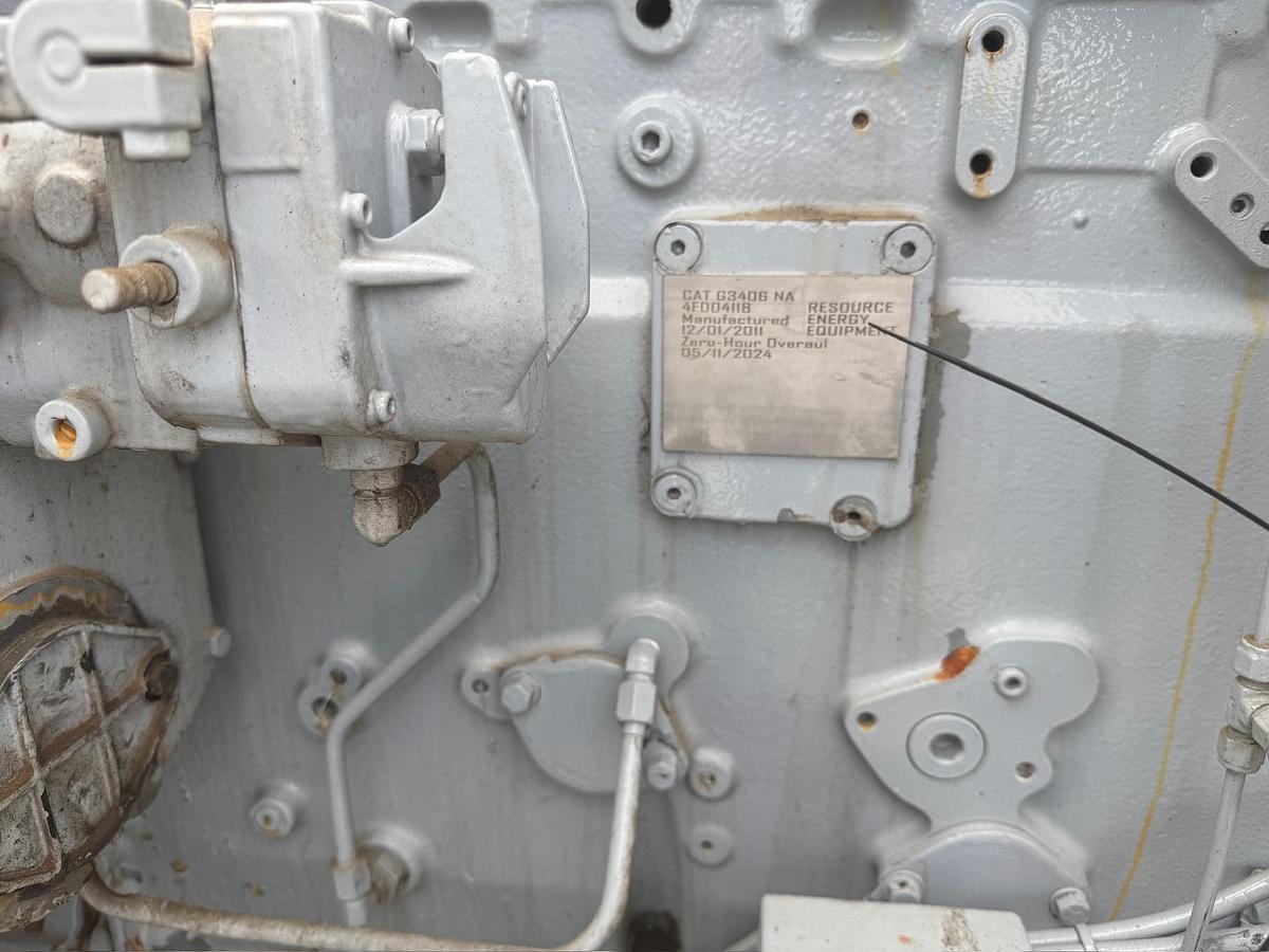Used 2014 Engine-Driven Natural Gas Compressor, Skidded