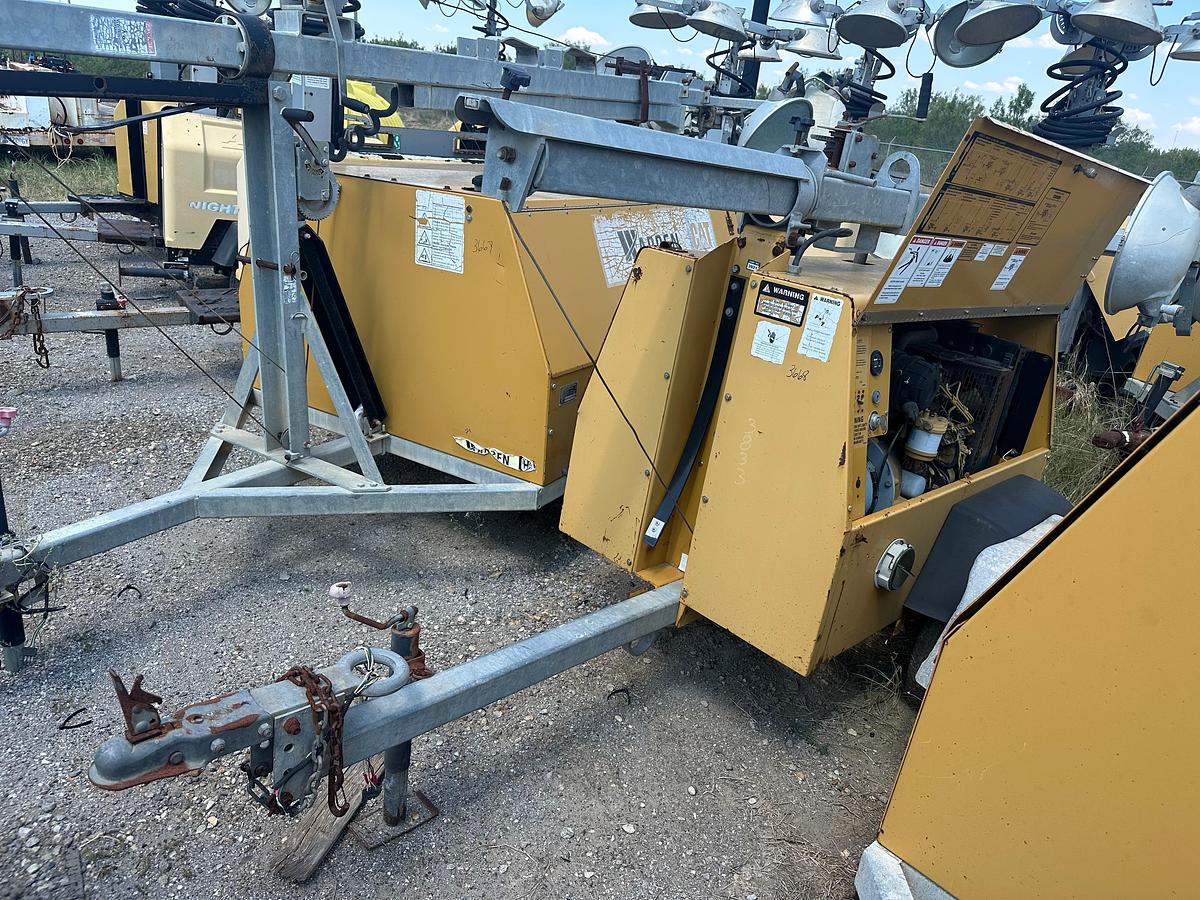 Used Allmand Night-Lite Pro NL 8 8KW Light Plant with CAT Engine