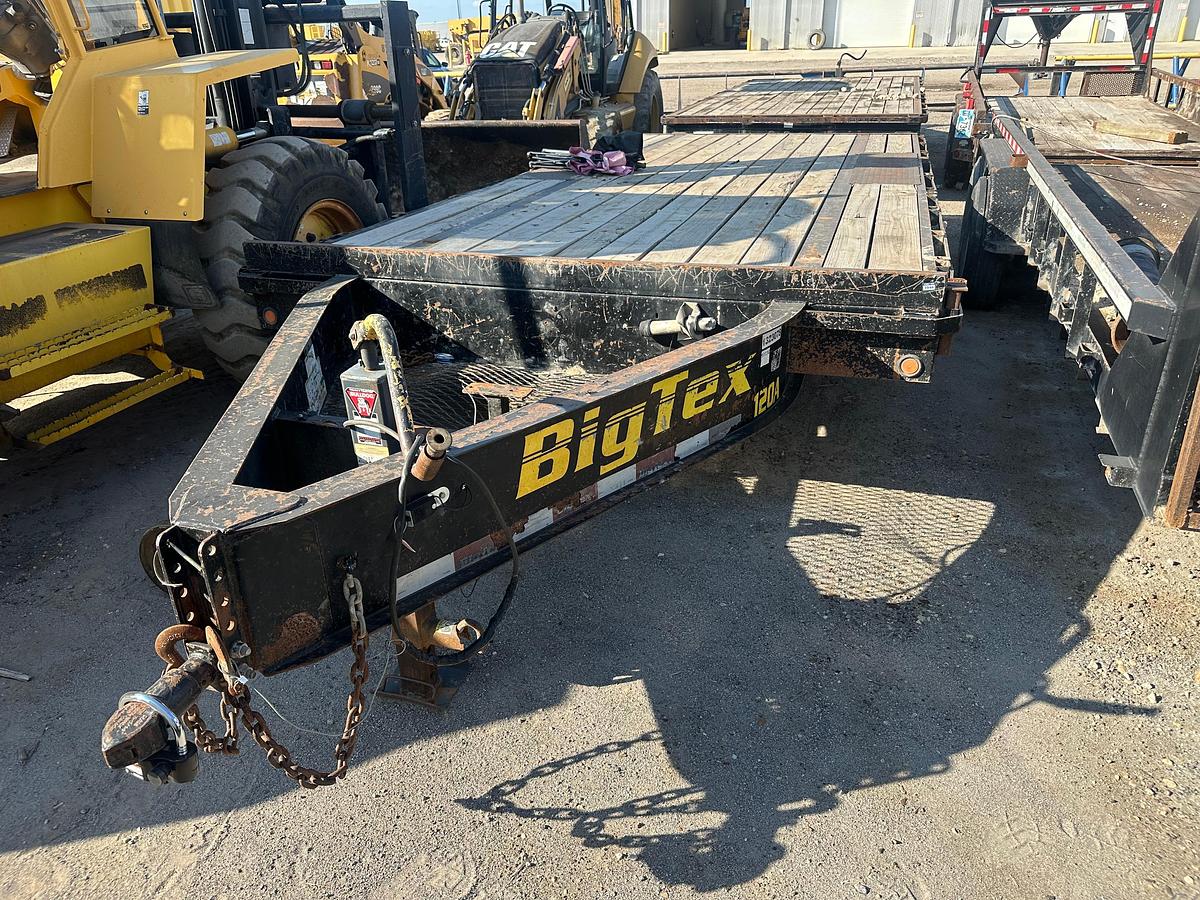 Used Big Tex 120A Bumper Pull 18' Deck Trailer