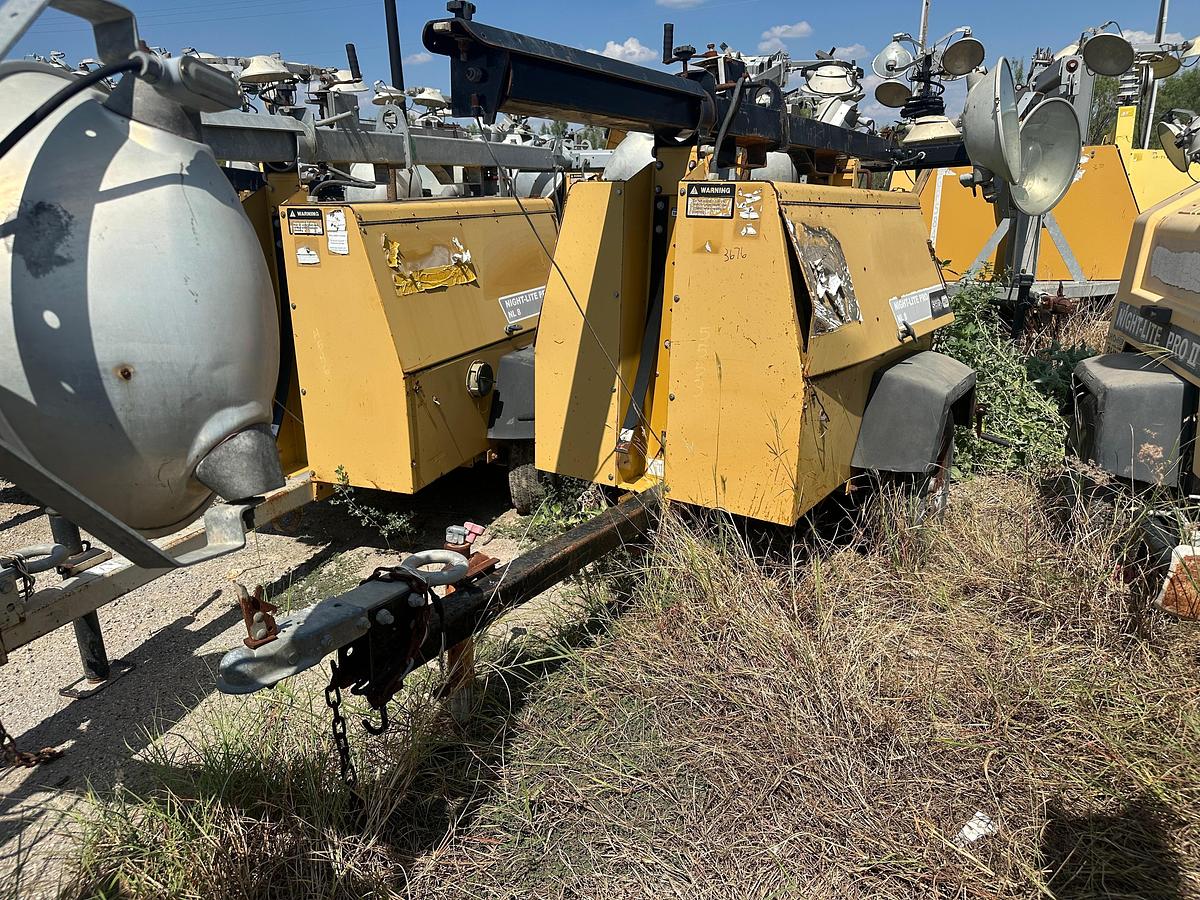 Used Allmand Night-Lite Pro NL 8 8KW Light Plant with CAT Engine
