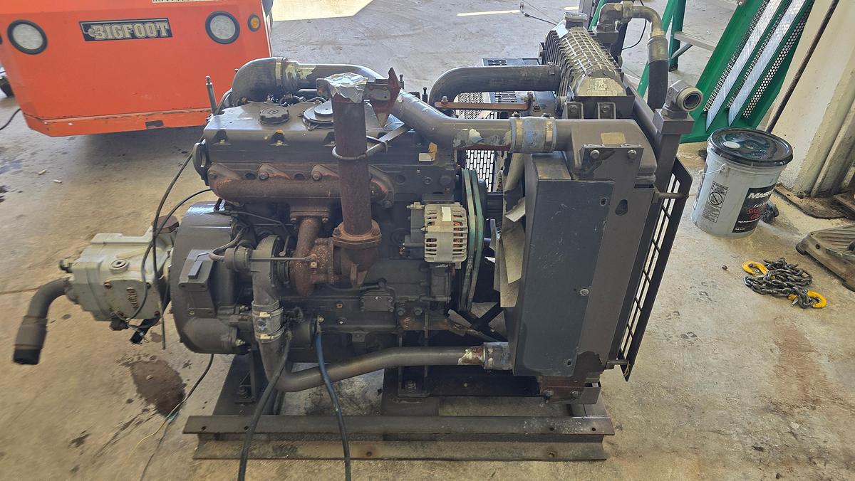 Used Caterpillar C4.4 Acert Skidded Hydraulic Power Unit