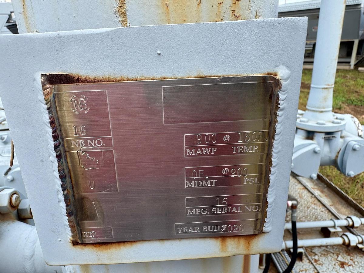 Used 2020 Engine-Driven Natural Gas Compressor, Skidded