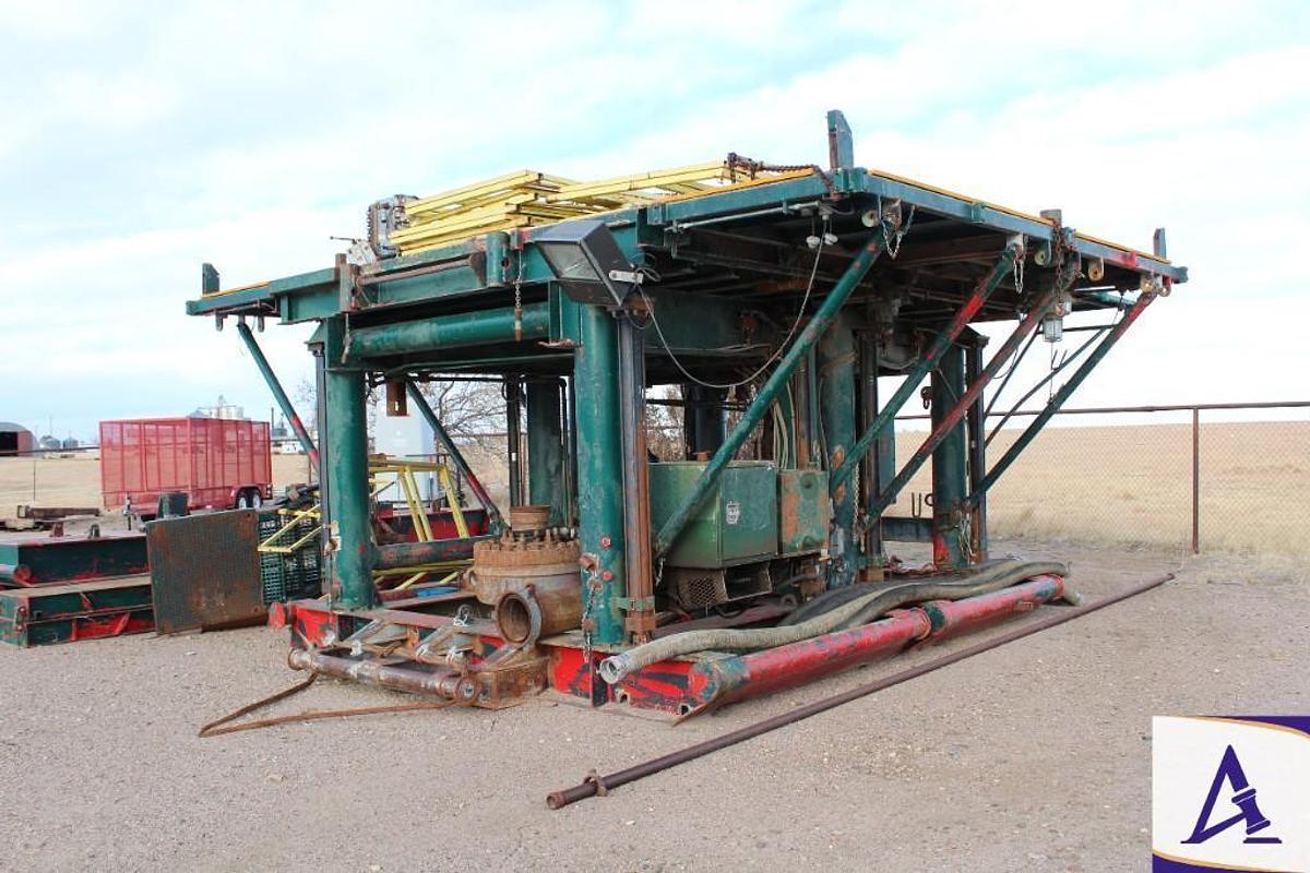 Used 15' Split Telescoping Substructure with 330,000lbs Setback