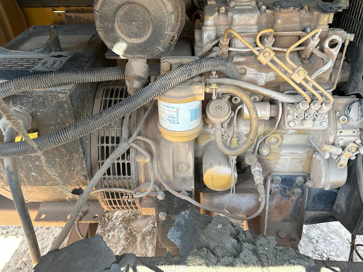 Used Warren Power Systems 8KW Light Plant, Inoperable, Has Cat Engine, Bad Tires.