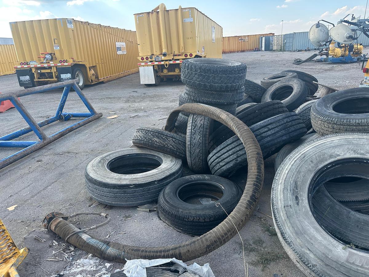 Used 36'' Port-a-Cool, Various Size Tires, Piping, FracTank Stairs, T800 Hoods
