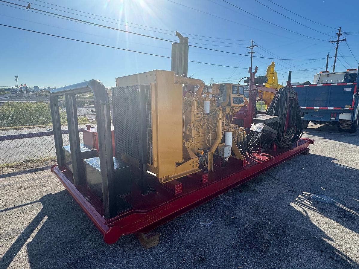 Used Bowen 120 Ton 3.5 Power Swivel P/B CAT 3126 Diesel Engine, Skidded