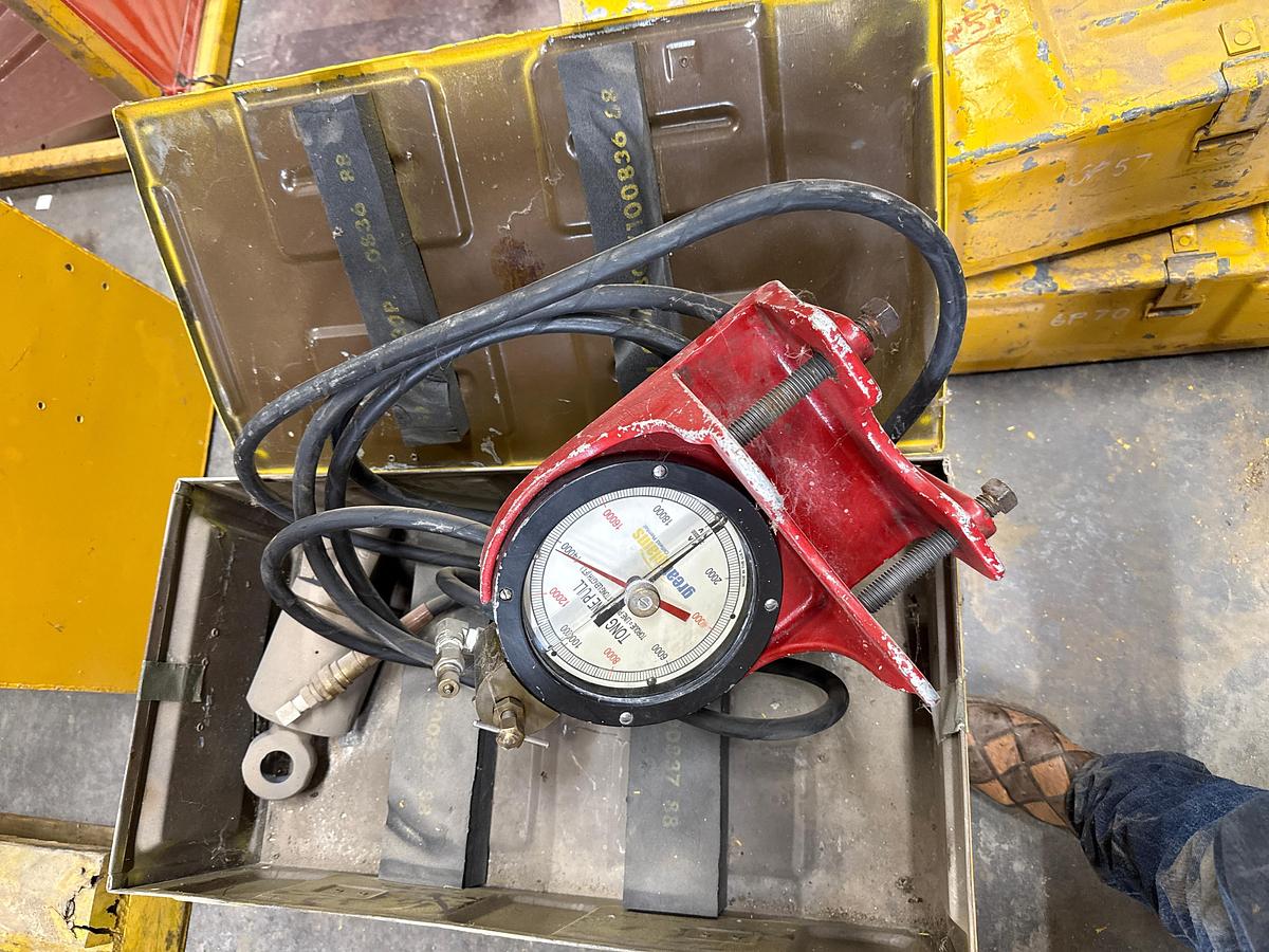Used Tong Line Pull Gauge