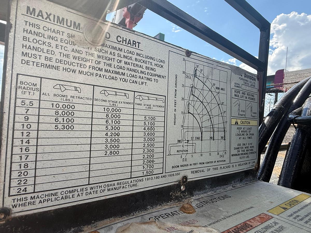 Used 2006 Western Star 4900 Boom Truck, Sleeper