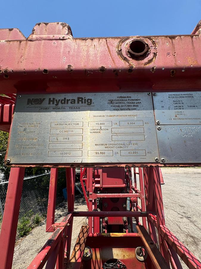 Used HydraRig 580 Injector (Incomplete)