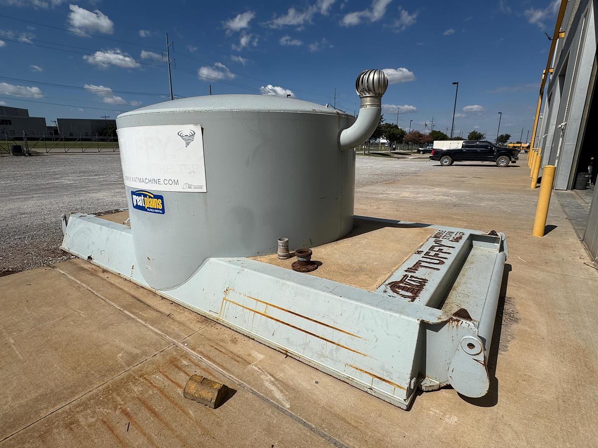 Used Tuffys Storm Shelter - Approx. 40,000 lbs.