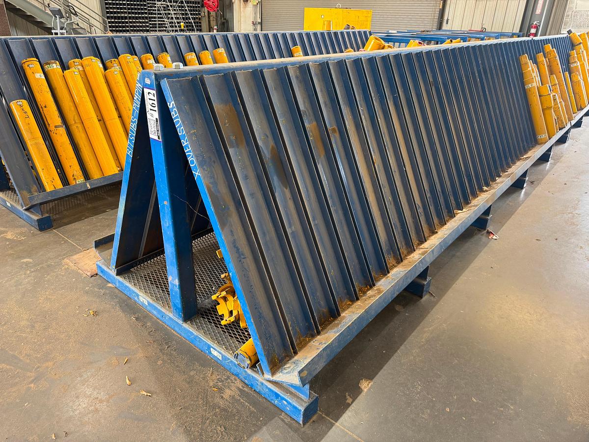 Used Oilfield Sub Rack - Heavy Duty 1 Angle Iron