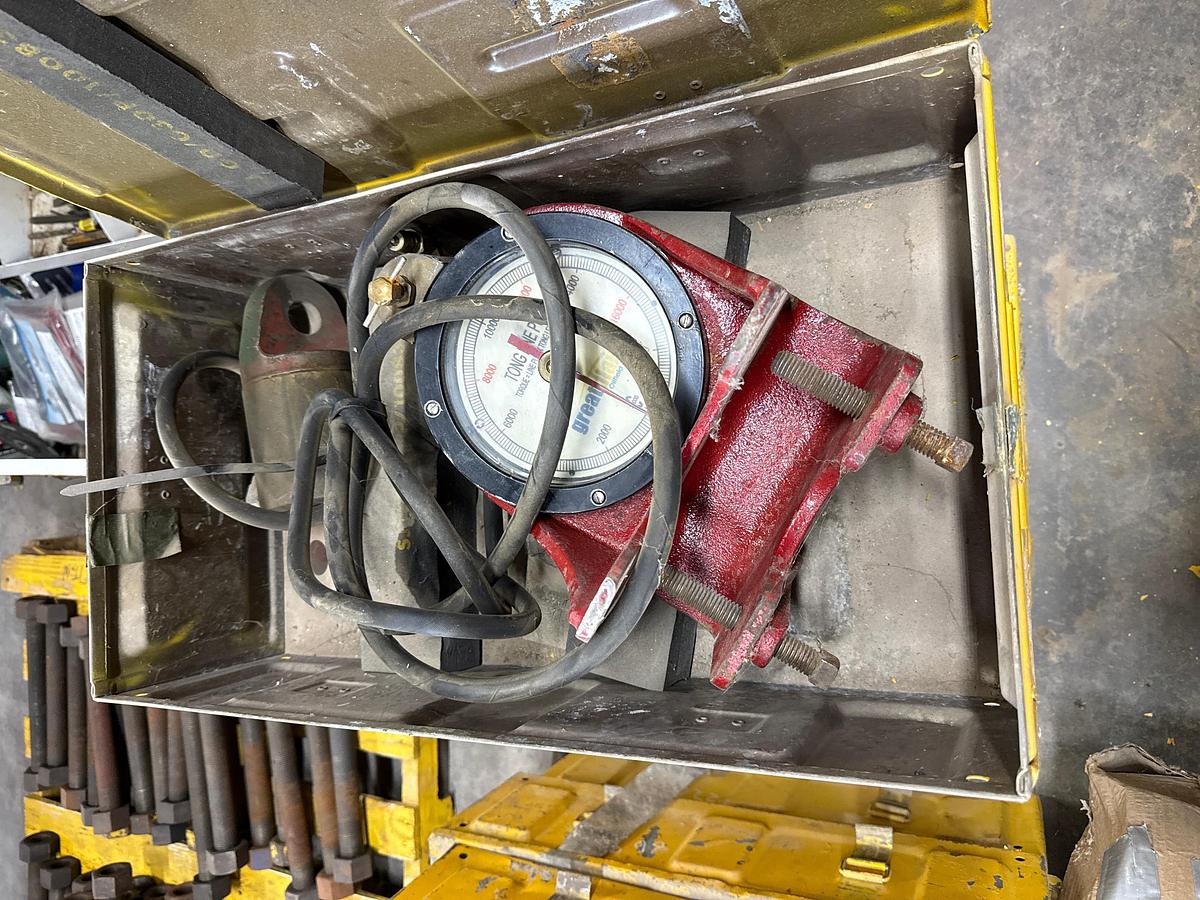 Used Tong Line Pull Gauge