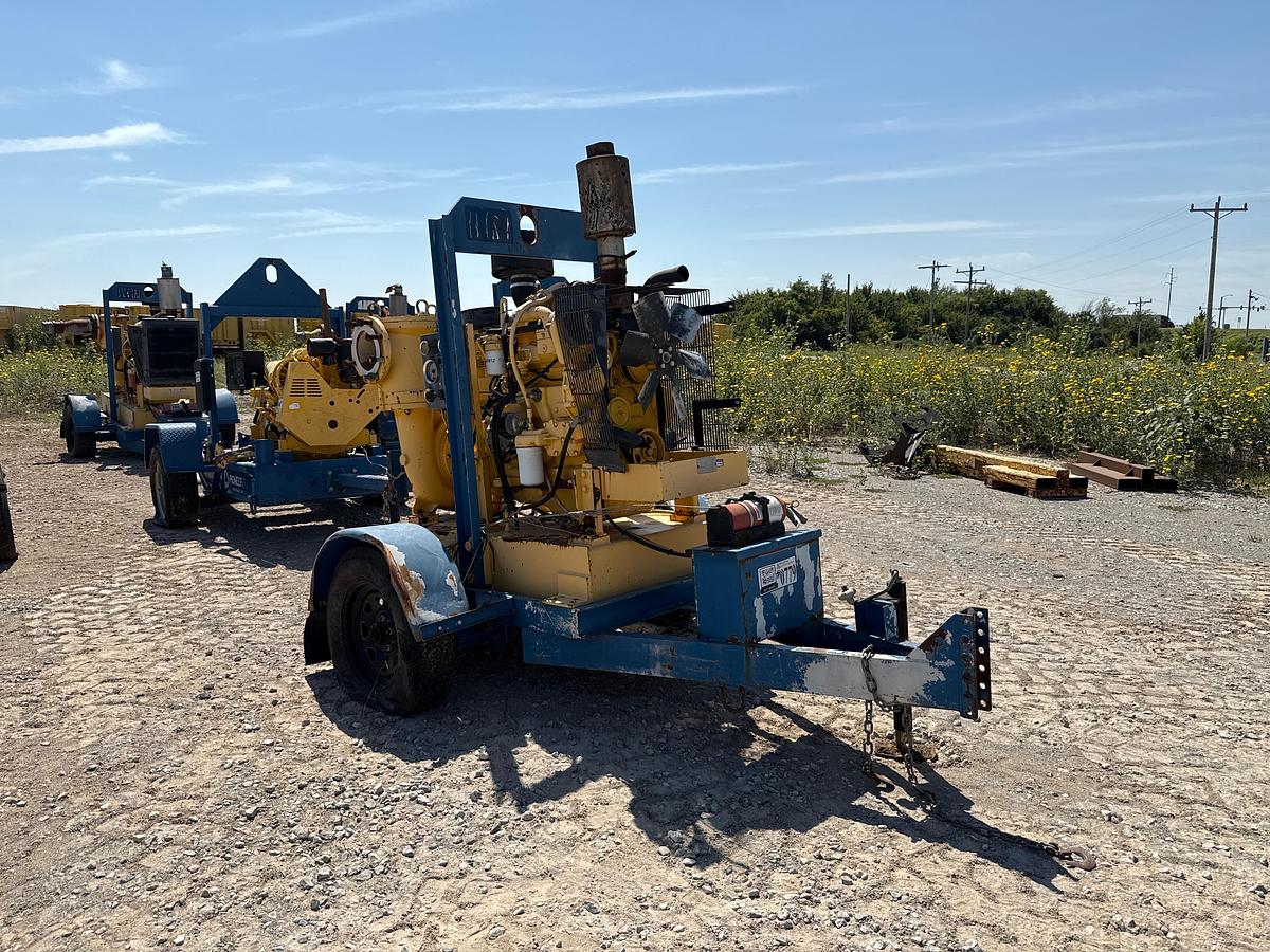 Used Godwin Transfer Pump With a John Deere 4.5L Diesel