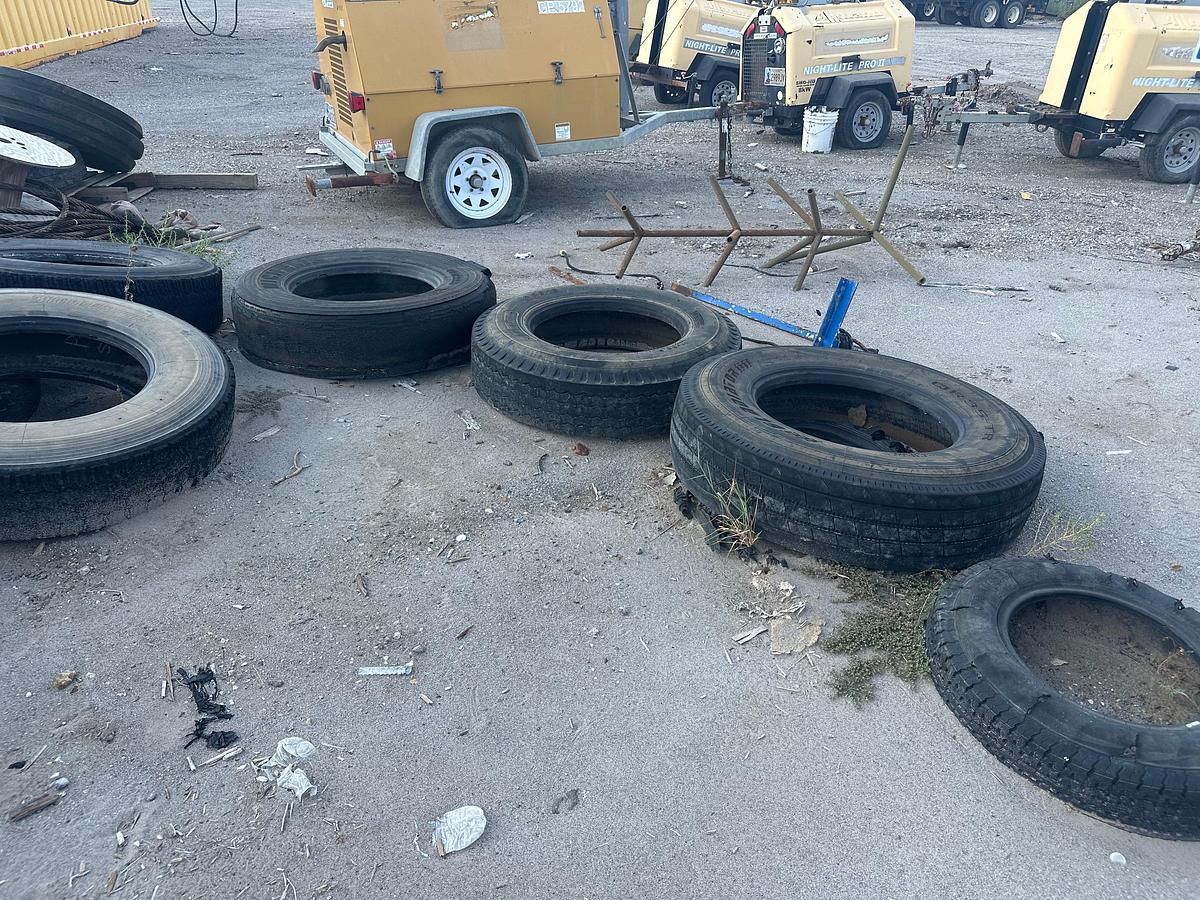 Used 36'' Port-a-Cool, Various Size Tires, Piping, FracTank Stairs, T800 Hoods