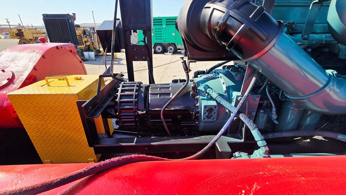 Used JWS 340 Triplex Pump PB Detroit 60 Series 14L, Skidded