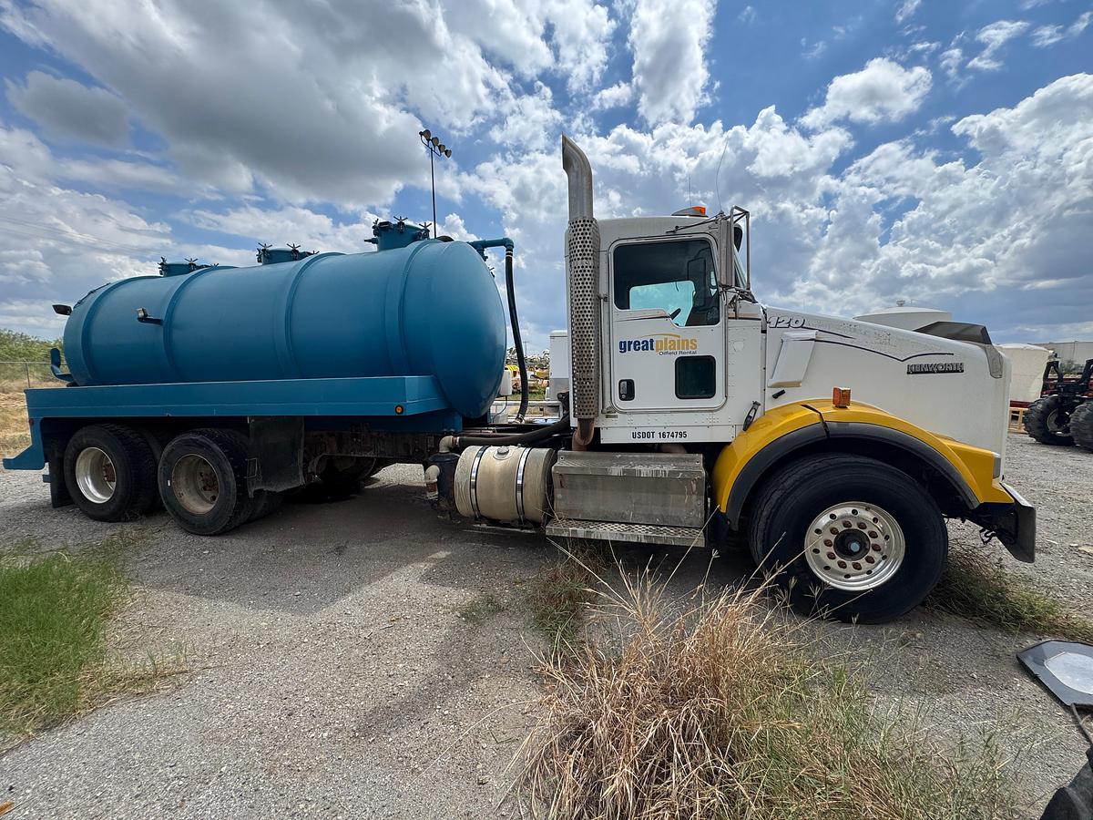 Used 2008 Kenworth T800 Vacuum Truck Cummins ISX-450 Fruitland Pump