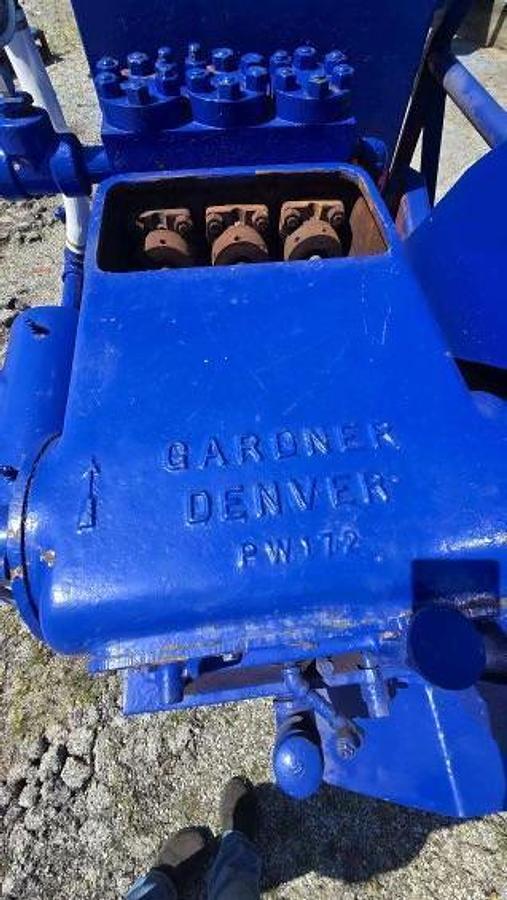 Used Gardner Denver PW172 Triplex Pump