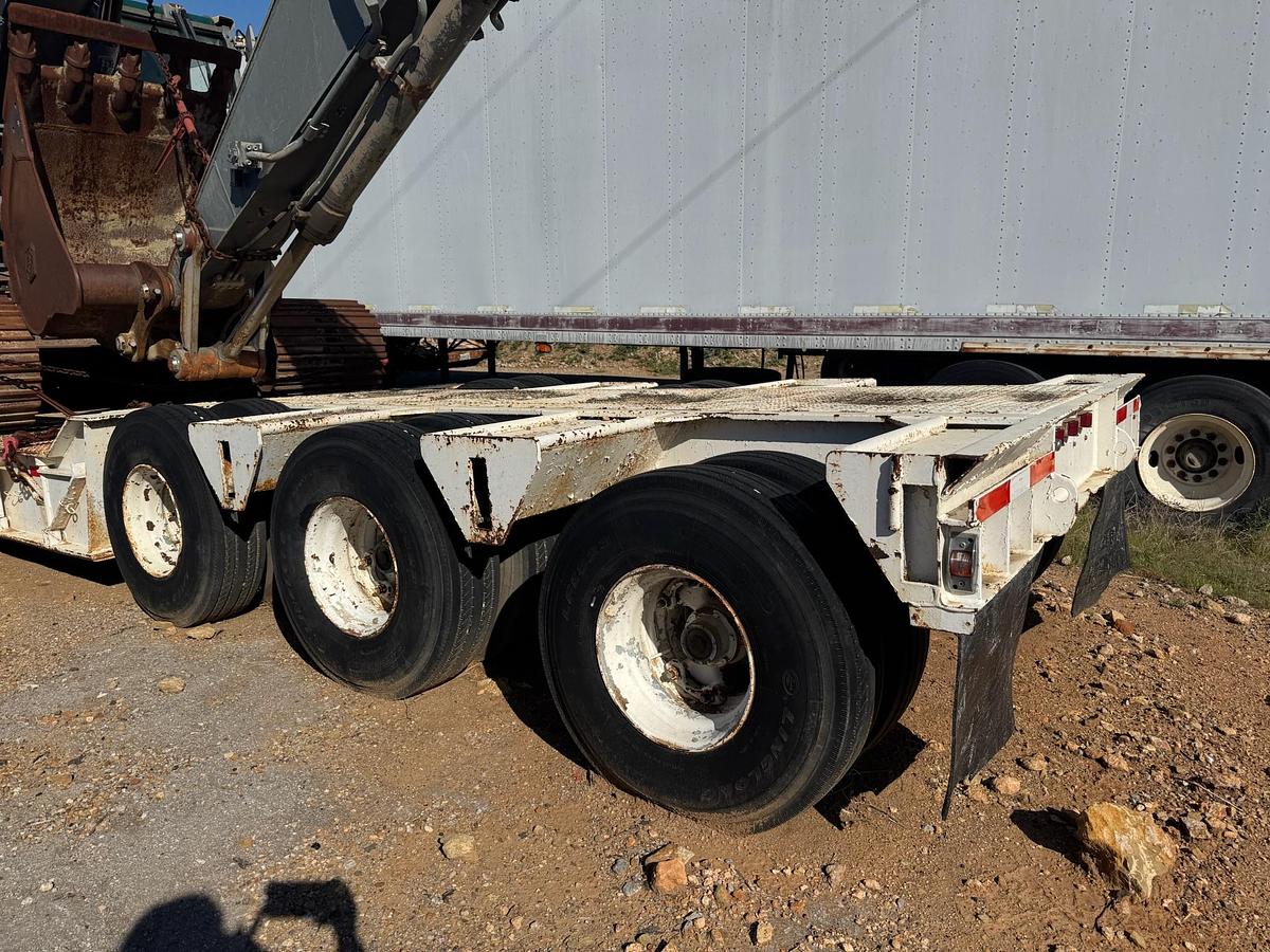 Used 1979 Gooseneck Lowboy Trailer