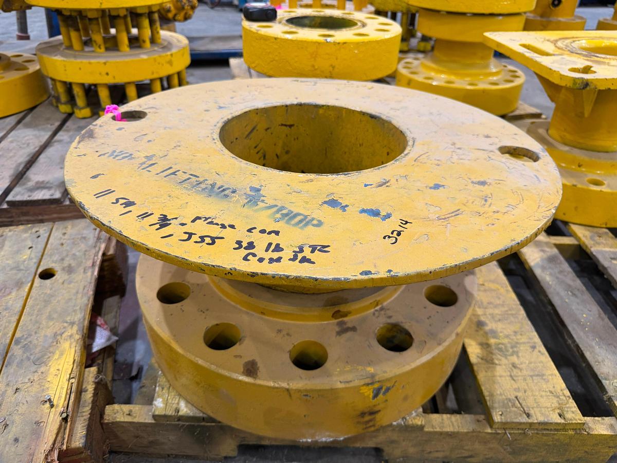 Used 11''-5m x 11 3/4'', J55 Companion Flange with Workplate