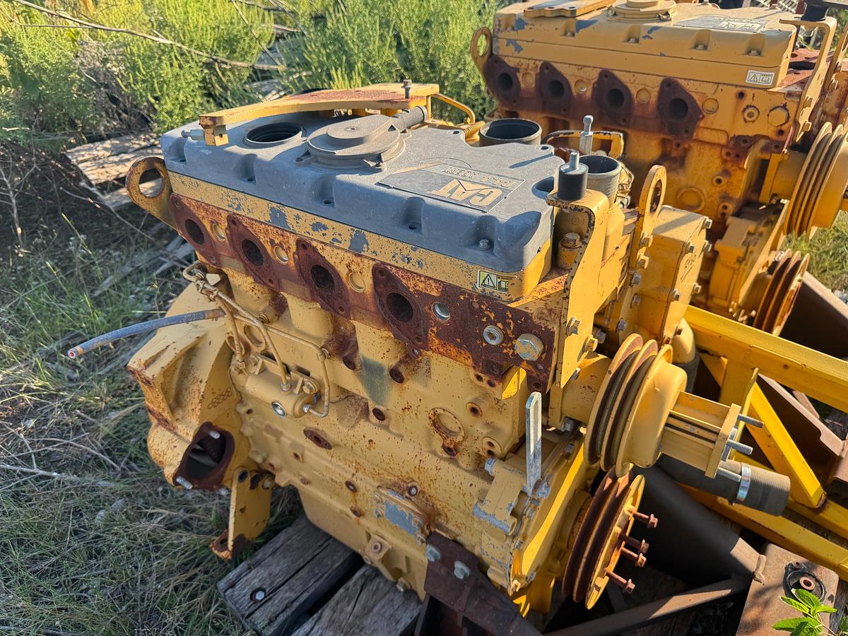 Used (2) CAT C4.4 ACERT Diesel Engines