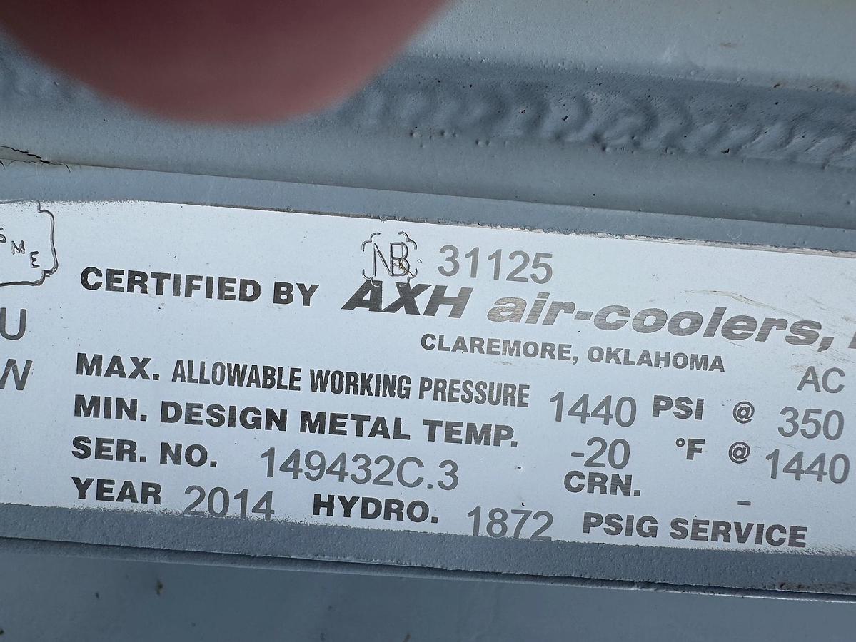 Used Electric Natural Gas Compressor Package, Skidded