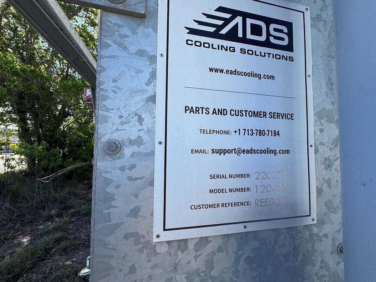 Used EADS 120-VX Air-Cooled Heat Exchanger (Fin-Fan / Gas Aftercooler)