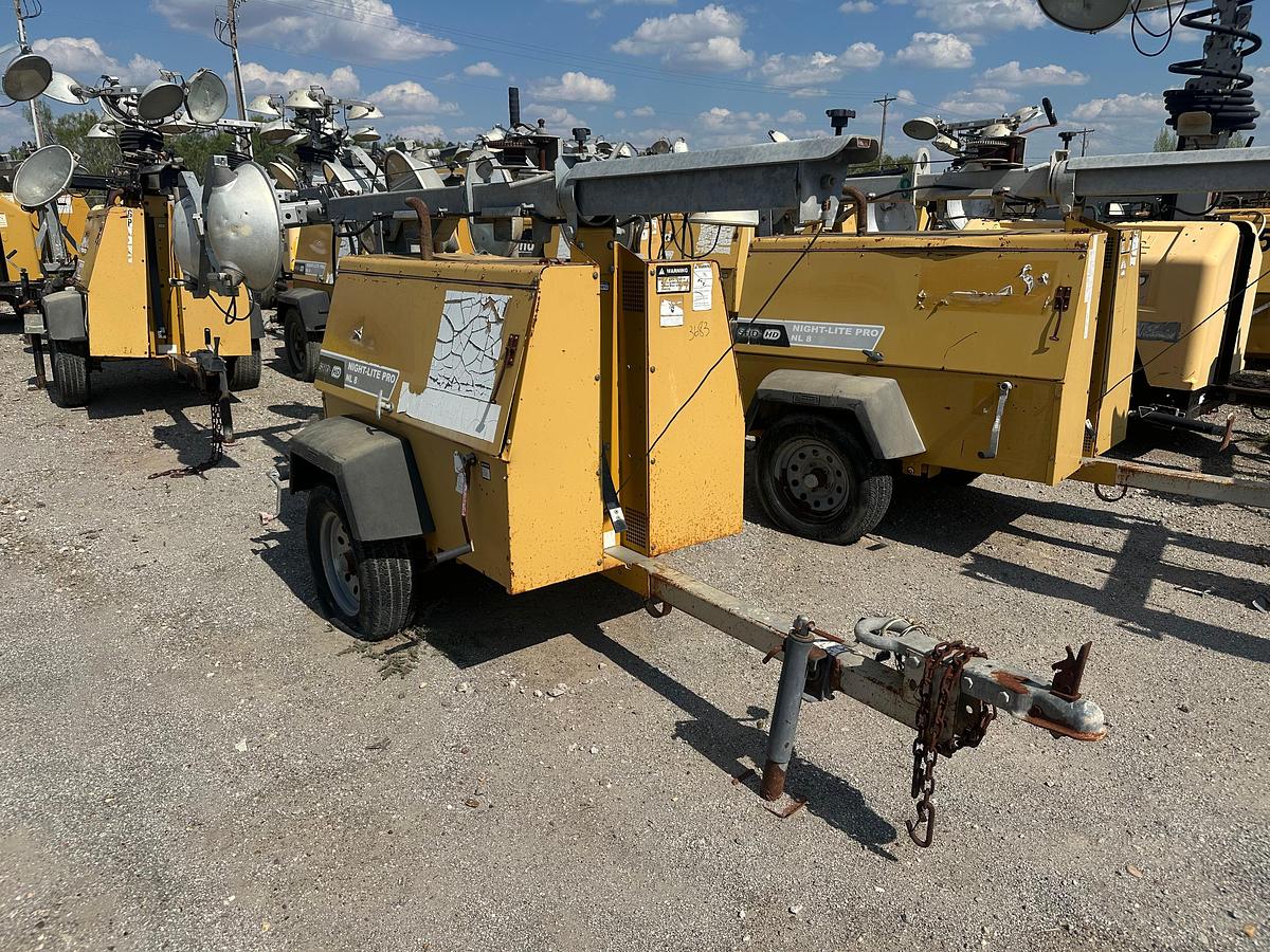 Used Allmand Night-Lite Pro NL 8 8KW Light Plant with CAT Engine