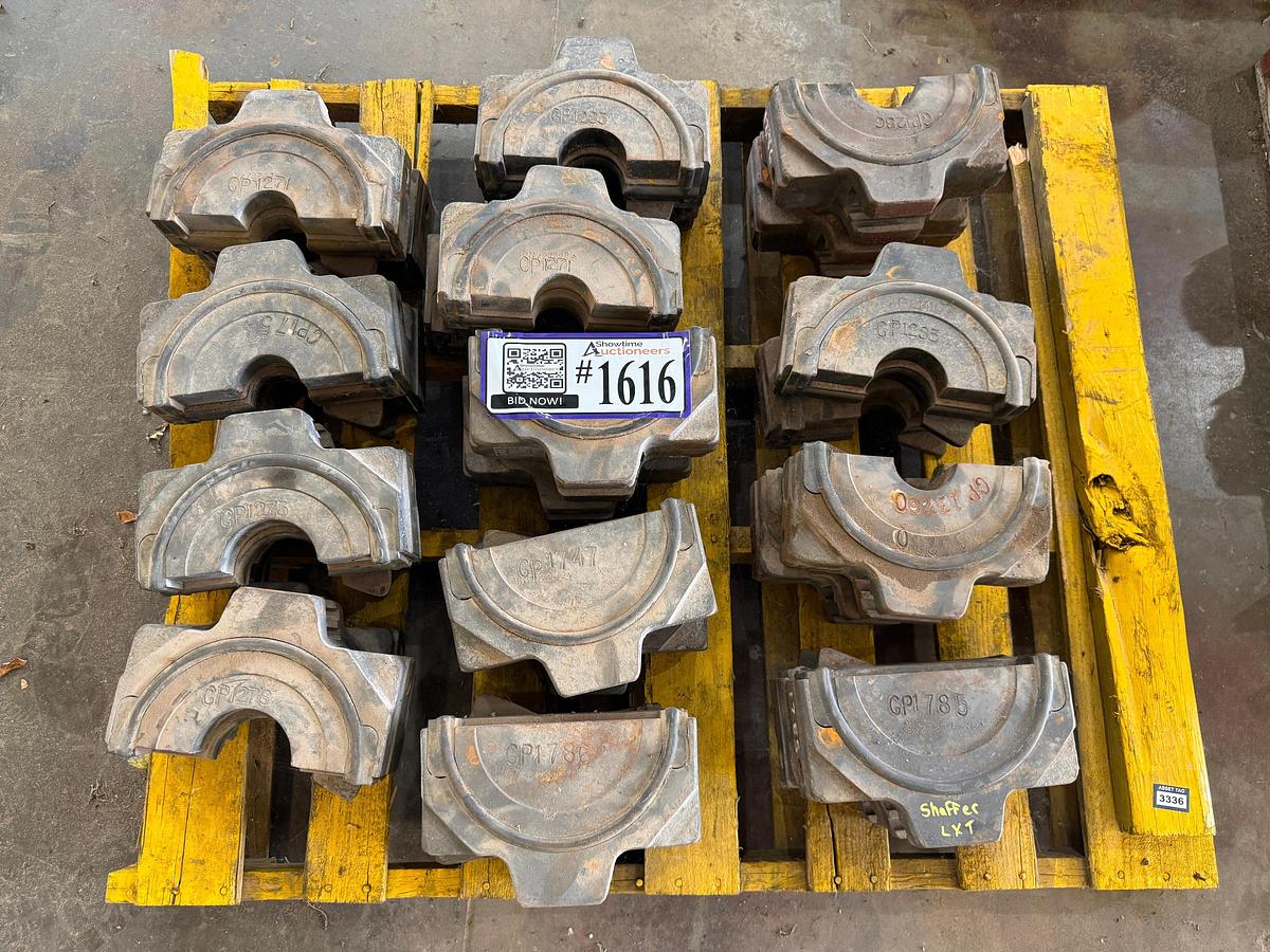 Used (13) Sets Shaffer LXT Pipe and Blind Rams (Times the Money)