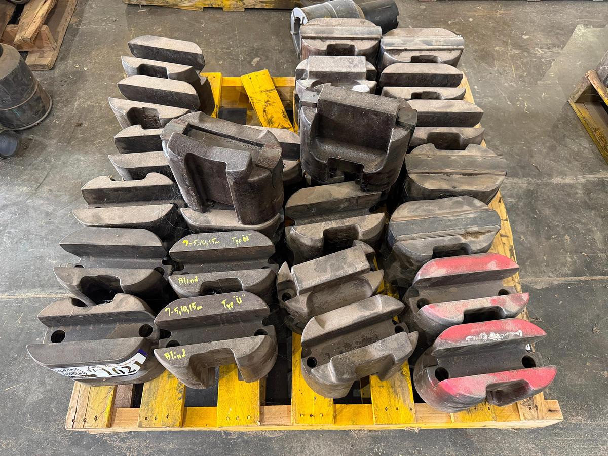 Used (13) Sets of Cameron Type U Blind Rams (Times the Money)