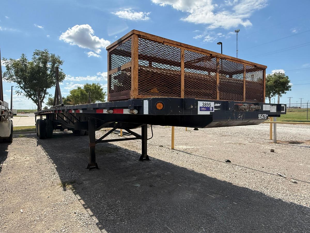 Used 2011 Viking 40Ft Flatbed Trailer