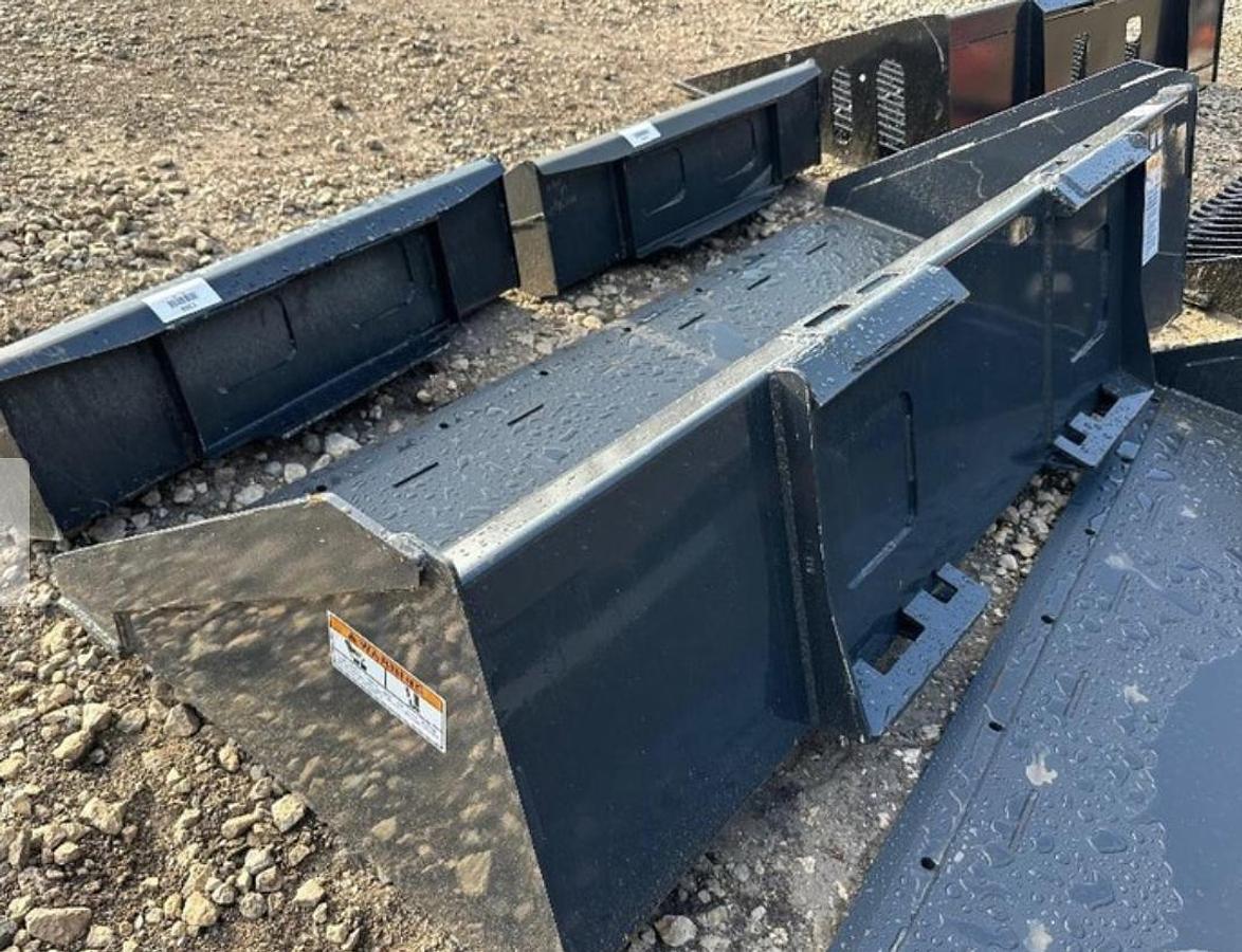 Used 2025 Wolverine TDB-11-84W Track Duty Bucket Skid Steer Attachment (UNUSED)