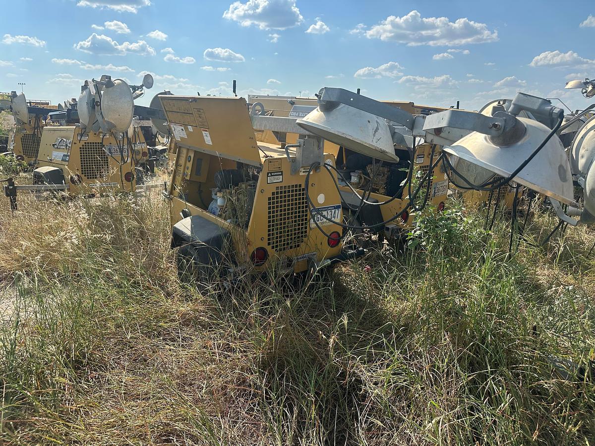 Used Allmand Night-Lite Pro NL 8 8KW Light Plant with CAT Engine