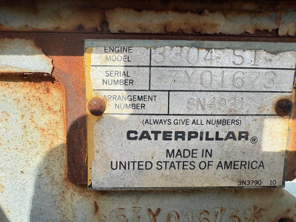 Used 1990 CSI (Compressor Systems, Inc.) Engine-Driven Reciprocating Natural Gas Compressor, Skidded