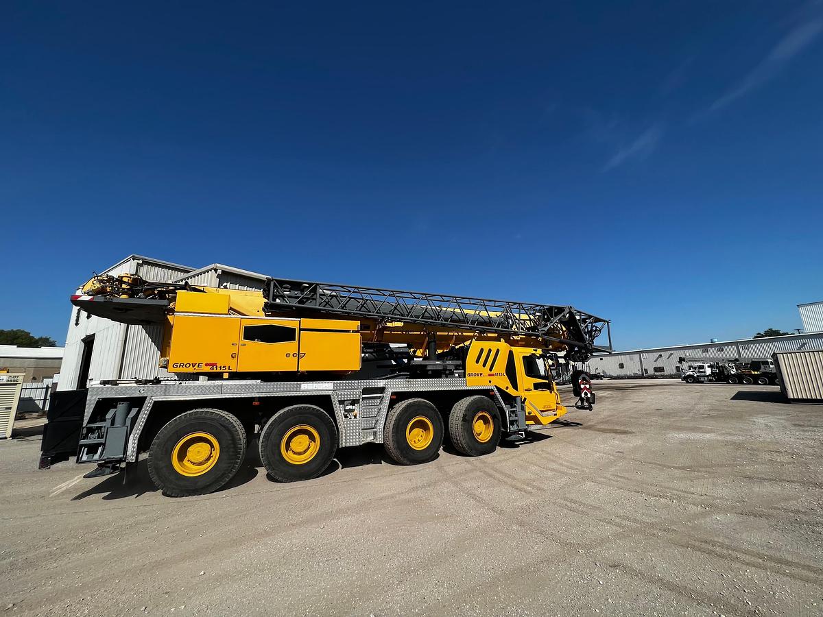 Used 2013 Grove GMK4100L All Terrain Crane 100 Ton Capacity 34,354 Miles