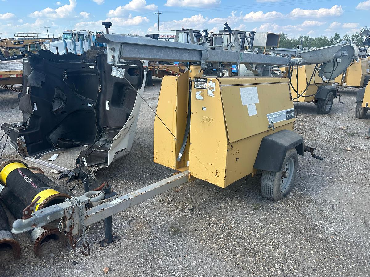 Used Allmand Night-Lite Pro NL 8 8KW Light Plant with CAT Engine