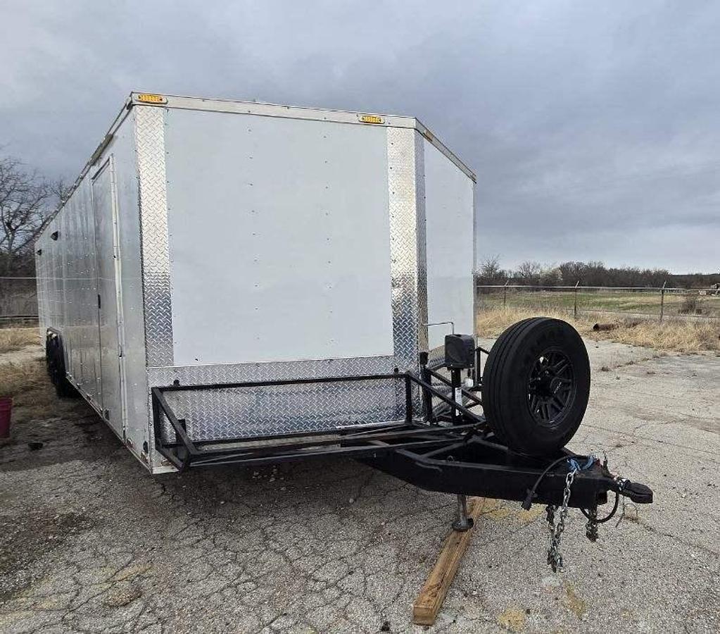 Used 2021 Heavy Duty V-Nose Enclosed Cargo Trailer