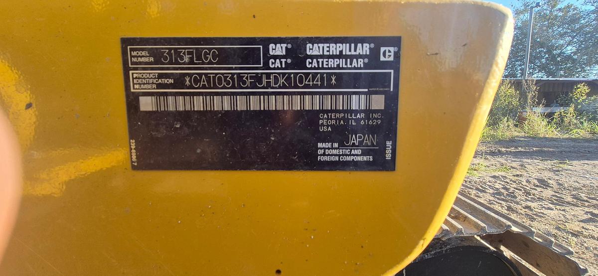Used CAT 313F L GC Excavator