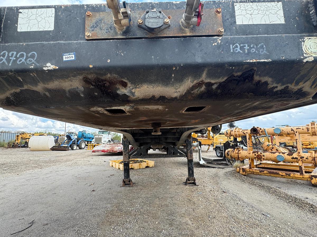 Used 2010 Tihm T/A Flatbed Trailer