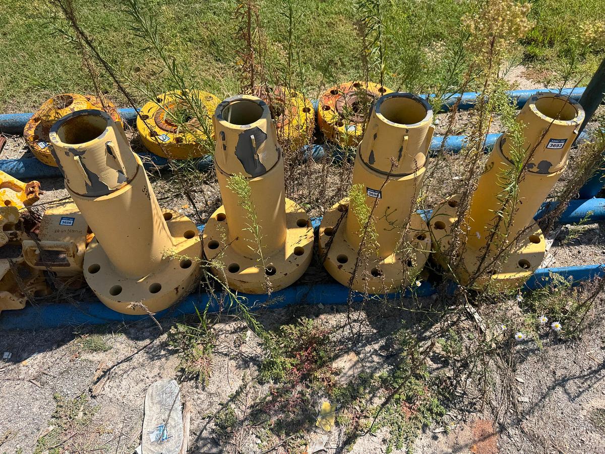 Used (3) Flanged Crossover Spools