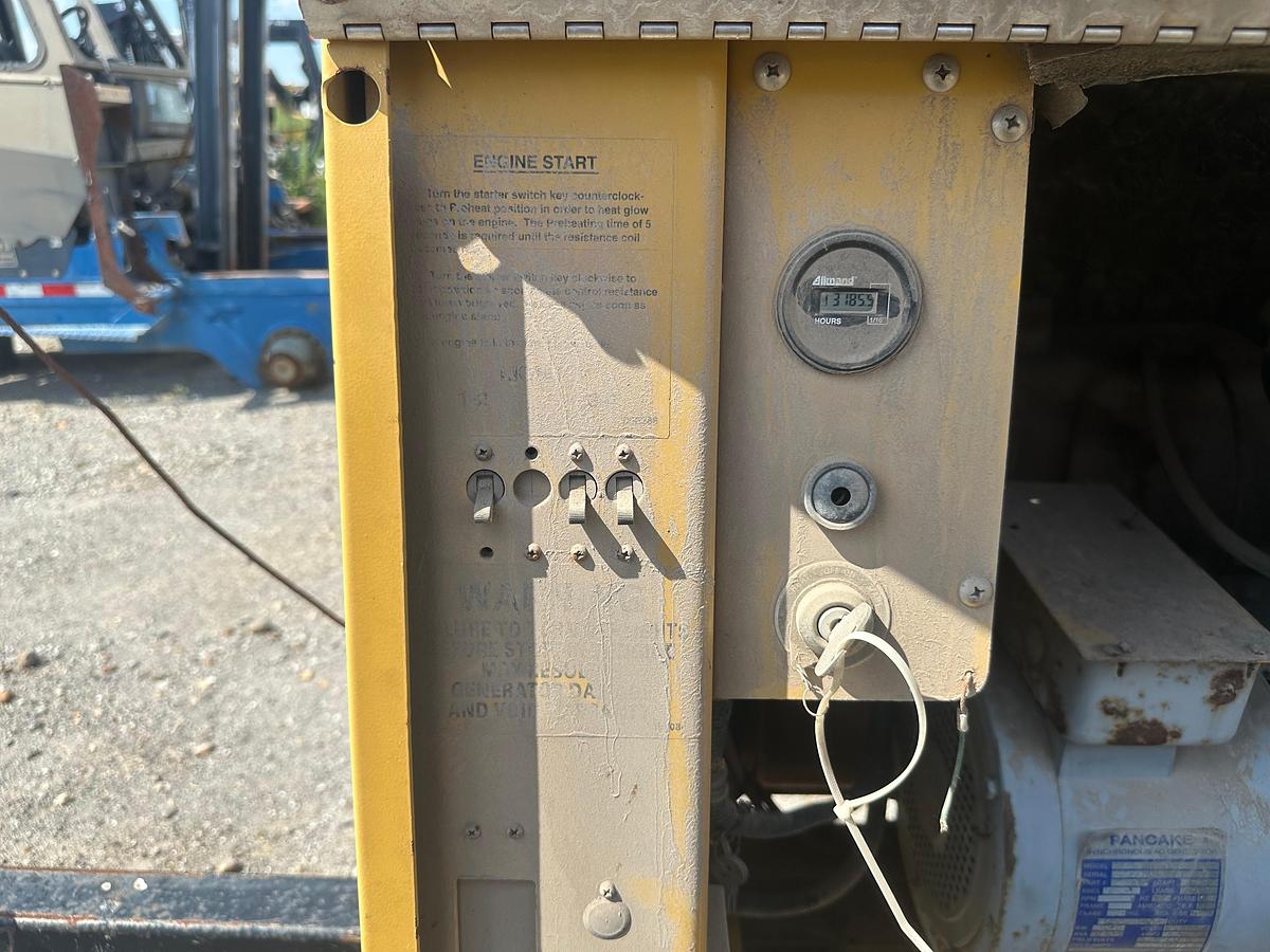 Used Allmand Night-Lite Pro NL 8 8KW Light Plant with CAT Engine
