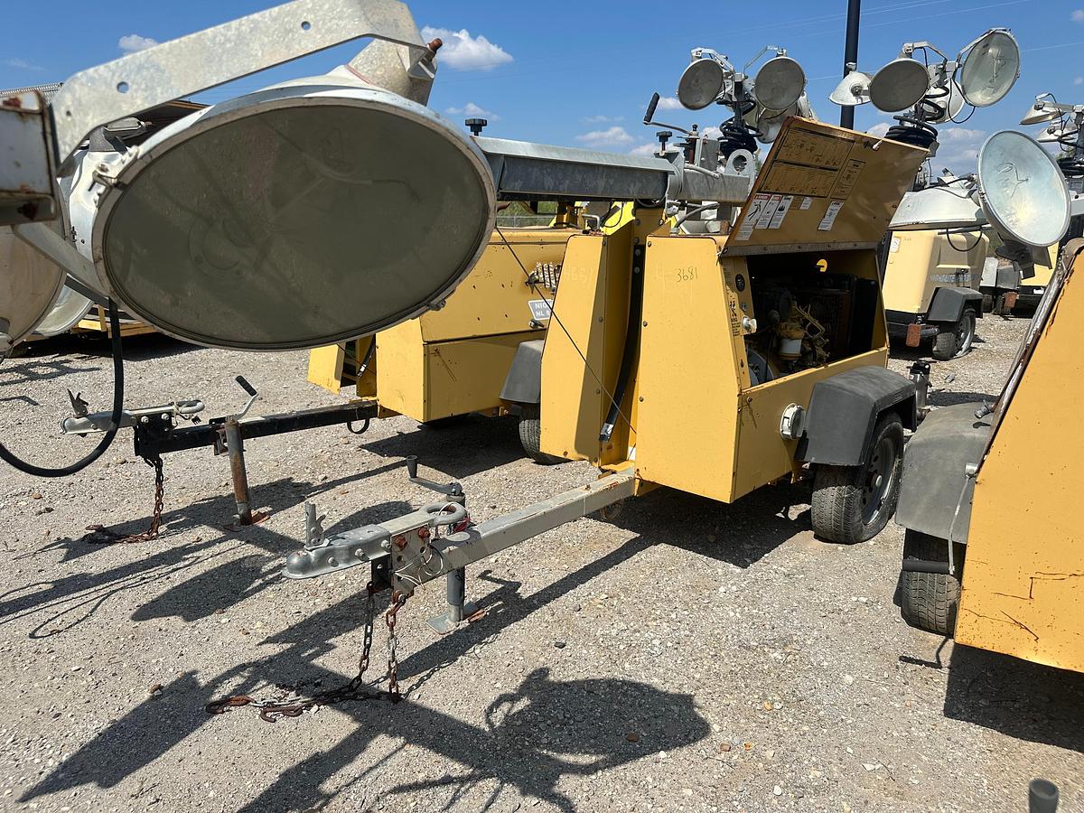 Used Allmand Night-Lite Pro NL 8 8KW Light Plant with CAT Engine