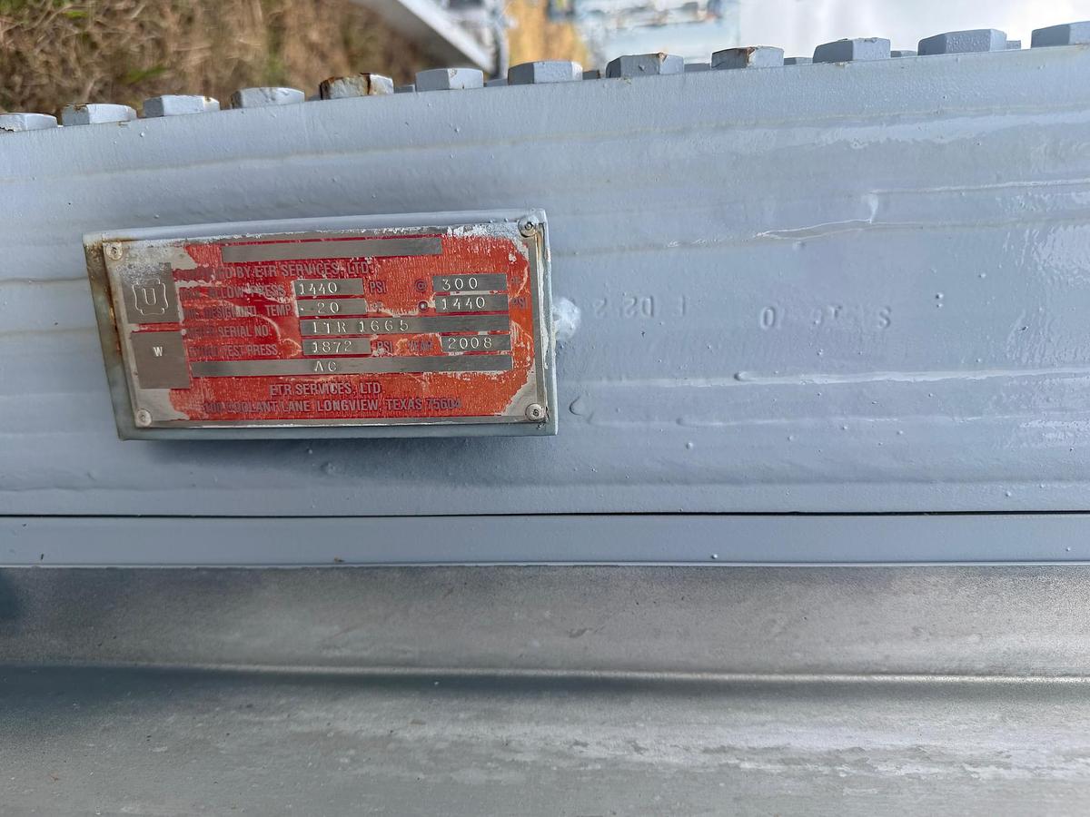 Used 2008 ETR Electric Reciprocating Natural Gas Compressor Skid with Aftercooler & Separator