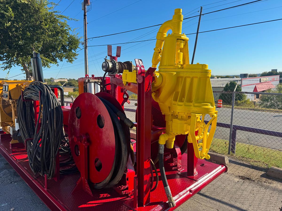 Used Bowen 120 Ton 3.5 Power Swivel P/B CAT 3126 Diesel Engine, Skidded