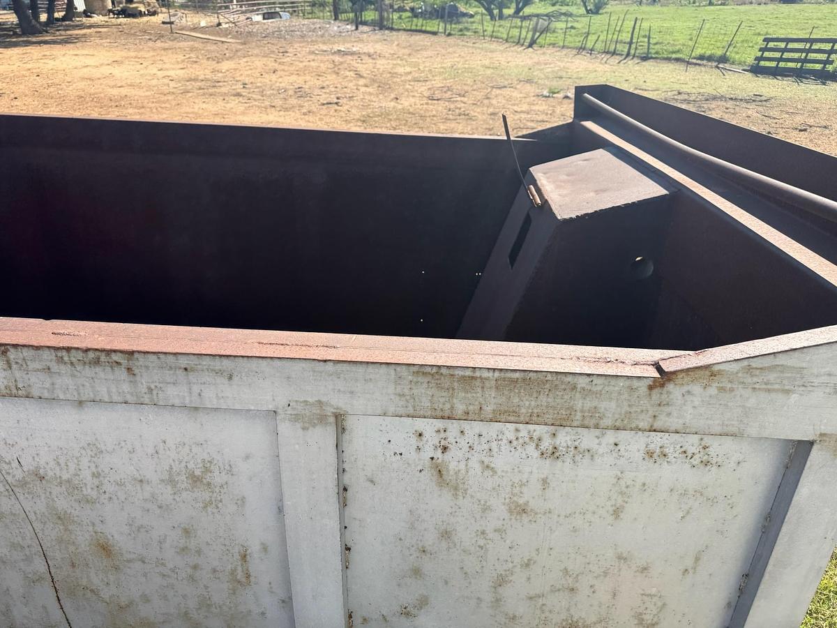 Used Heavy-Duty Steel Transport Dump Box