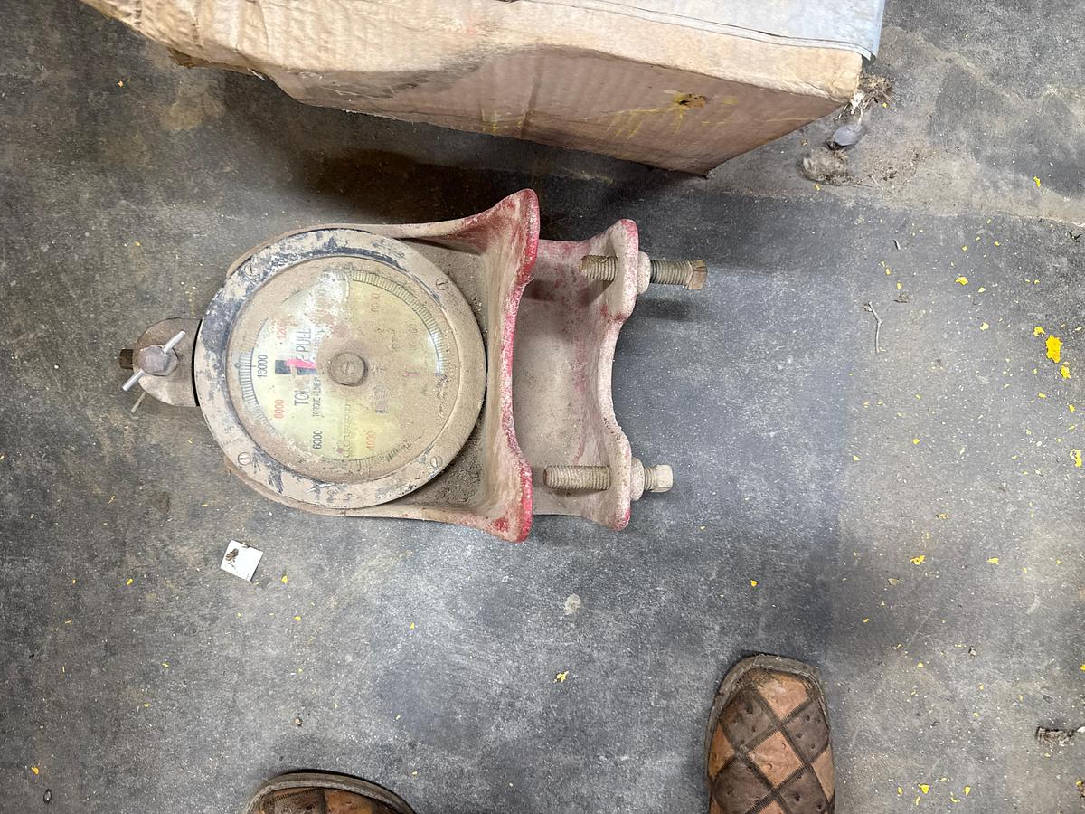 Used Tong Line Pull Gauge