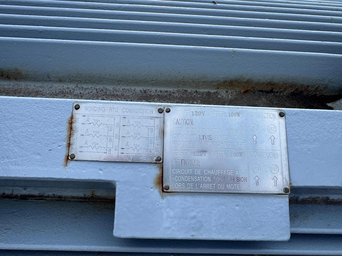 Used 2008 ETR Electric Reciprocating Natural Gas Compressor Skid with Aftercooler & Separator